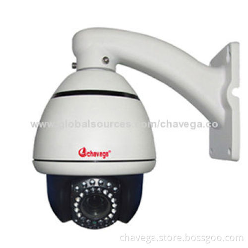 10x optical focus 256 presets mini IR high speed dome camera, 1/3" Sony CCD 700TVL